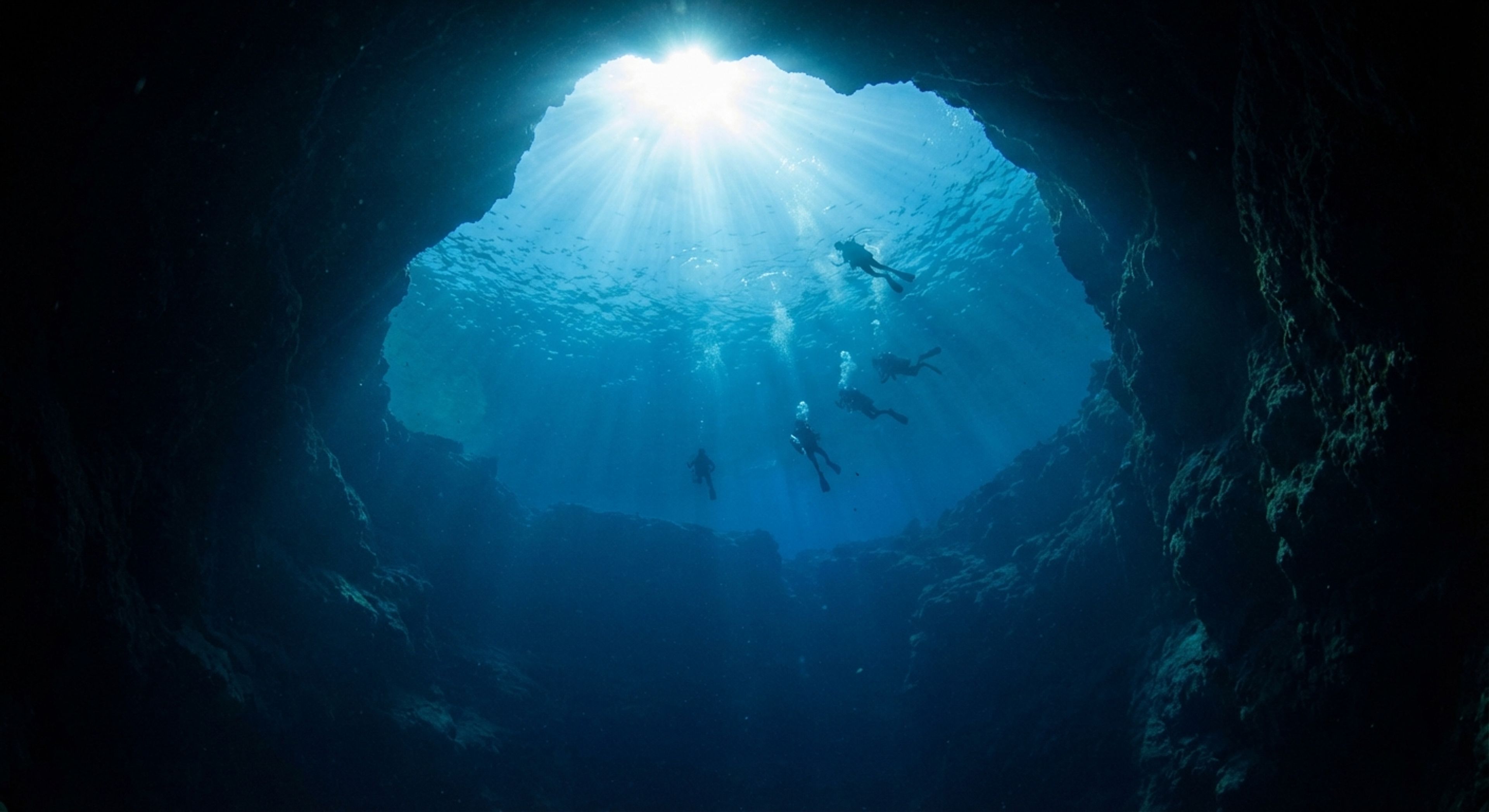 The Blue Hole in Dahab