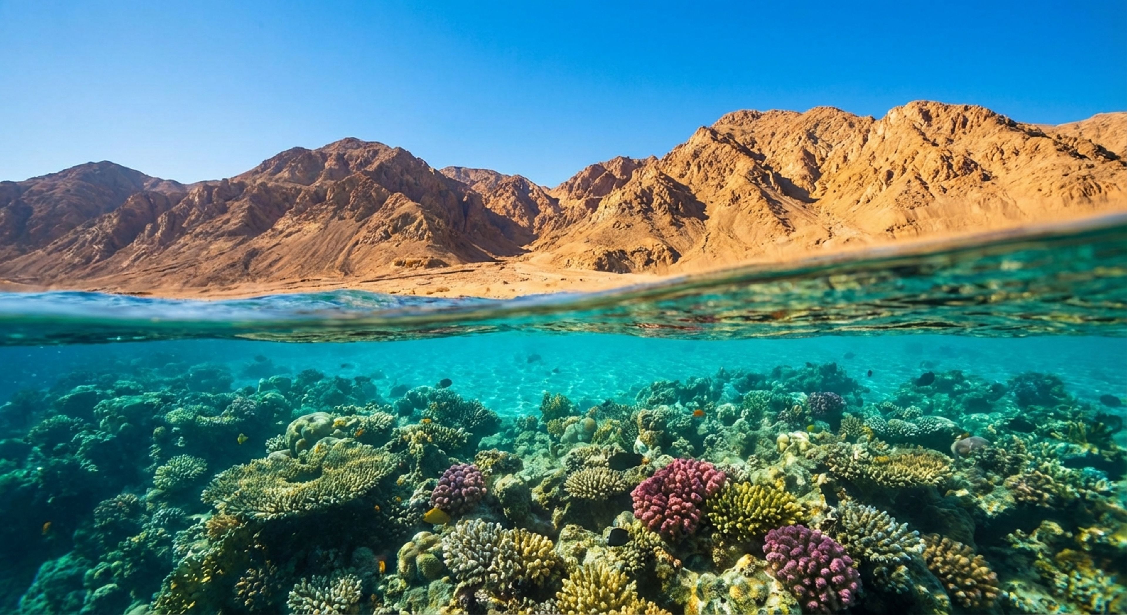 The First Breath: Crossing the Mirror in the Red Sea